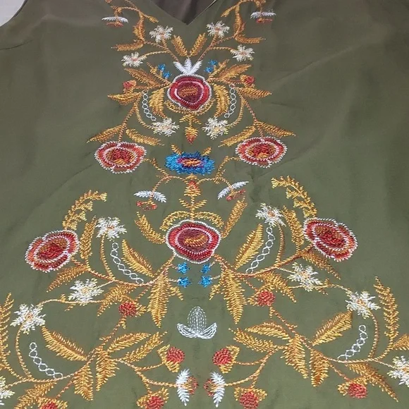 JW Style Embroiderd Dress NWT - Picture 8 of 9